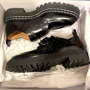 PROENZA SCHOULER Lug-sole leather oxfords